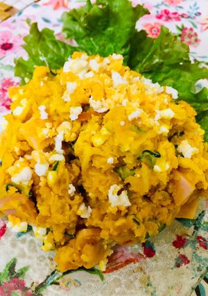 かぼちゃサラダ レンジで簡単！-レシピのメイン写真