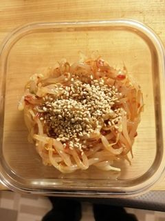 ピリ辛もやしナムル-レシピのメイン写真