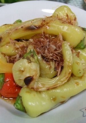 焼きバナナピーマン-レシピのメイン写真