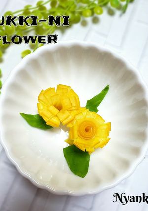 可愛い♡ ズッキーニ DE お花-レシピのメイン写真