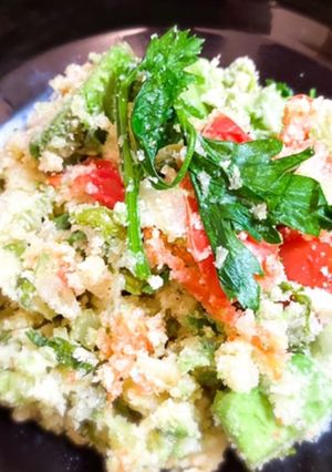 簡単ヘルシー☆トマトのイタリアン風おから-レシピのメイン写真