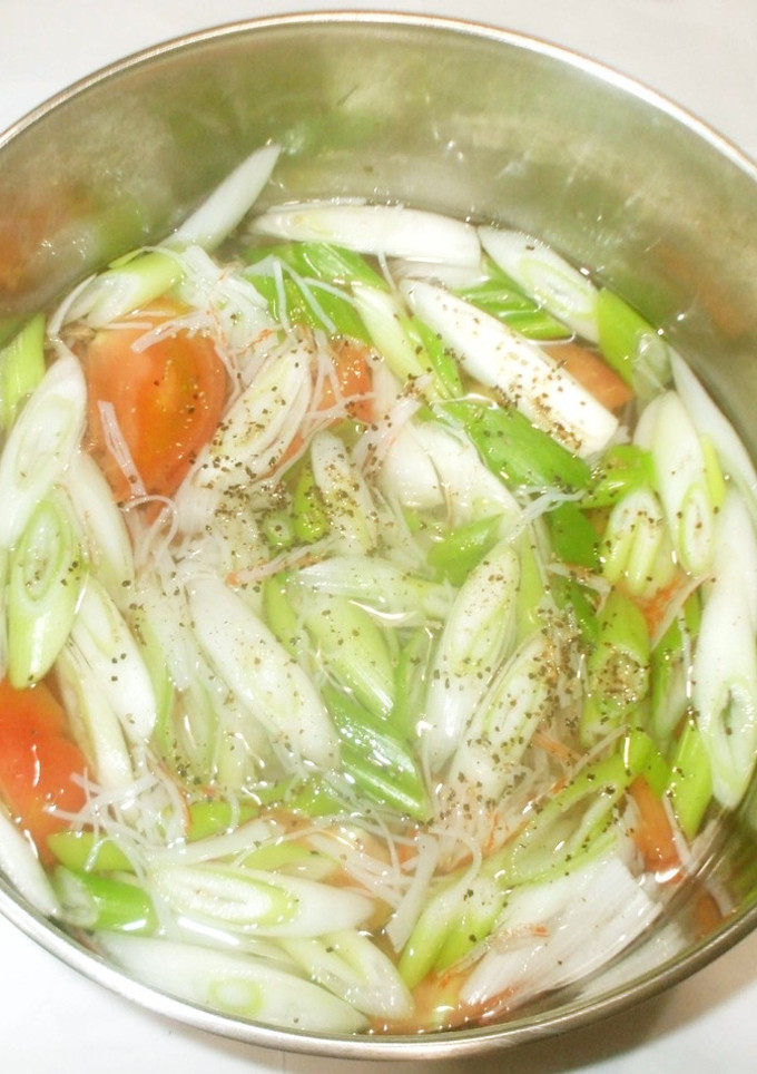 トマトスープ♪簡単漢方夏の食養生-レシピのメイン写真