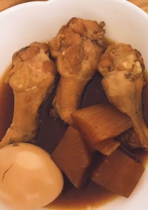手羽元と大根の煮たやつ-レシピのメイン写真