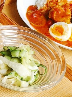 包丁いらず・きゅうり大根のさわやかマリネ-レシピのメイン写真