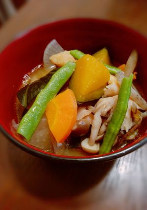 野菜たっぷり…ほうとう的な味噌汁-レシピのメイン写真