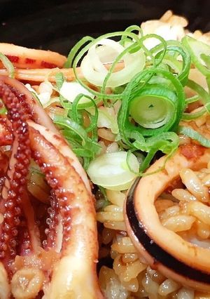 屋台の味！イカ焼きメシ！-レシピのメイン写真
