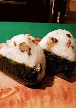 しば漬けのおむすび-レシピのメイン写真