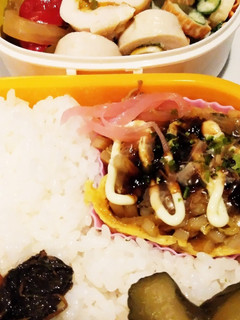 日々のお弁当(オム焼きそば風厚焼き玉子)-レシピのメイン写真