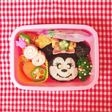 塩結びミニーちゃん キャラ弁 デコ弁