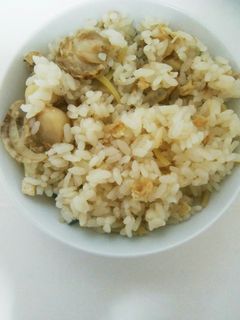 冷凍ベビーホタテの炊き込み御飯-レシピのメイン写真