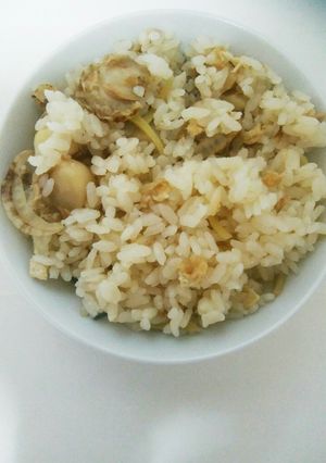冷凍ベビーホタテの炊き込み御飯-レシピのメイン写真