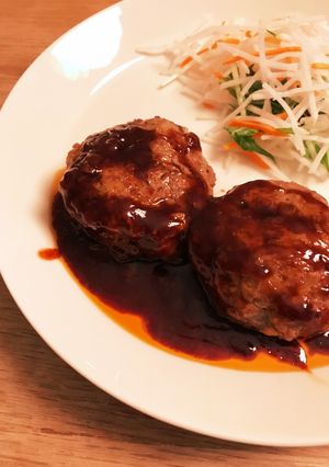 デミハンバーグ-レシピのメイン写真