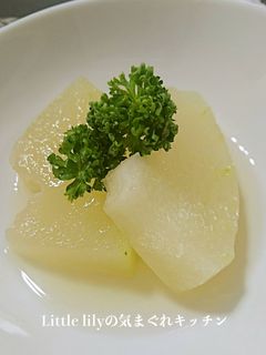 冬瓜のレンジ煮-レシピのメイン写真