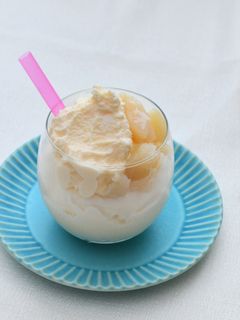 桃のシェイク JAにいがた南蒲-レシピのメイン写真