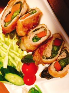 夏野菜の肉巻き★-レシピのメイン写真