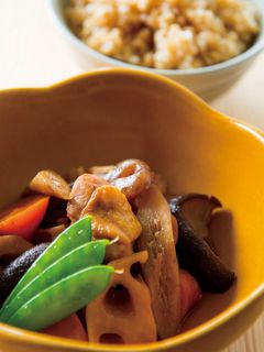 電気圧力鍋で簡単調理!筑前煮-レシピのメイン写真