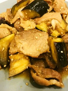 茄子と豚肉のスタミナ炒め-レシピのメイン写真