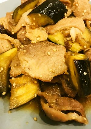 茄子と豚肉のスタミナ炒め-レシピのメイン写真