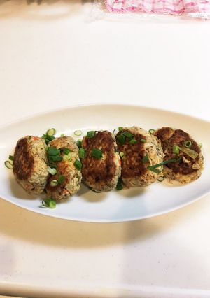 サバ缶ハンバーグ-レシピのメイン写真