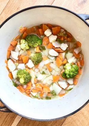 野菜スープ カレースパイス極少量入り-レシピのメイン写真