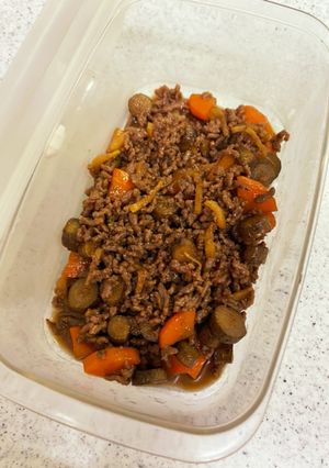 作り置き♪牛肉ごぼう♪-レシピのメイン写真