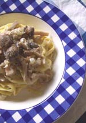 きのこのチーズクリームパスタ-レシピのメイン写真