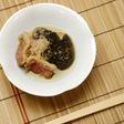 ヘタ紫なすと鴨の揚げ出し