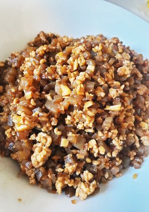こんにゃくでかさ増し　旨辛肉味噌-レシピのメイン写真