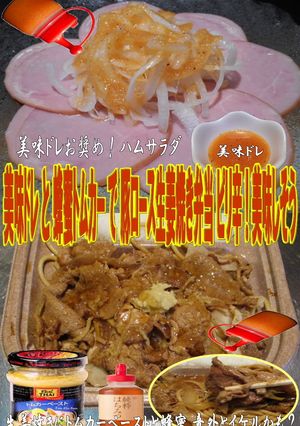美味ドレ蜂蜜トムカー豚ロース生姜焼き弁当-レシピのメイン写真