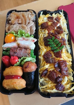 高３男子のお弁当7月10日-レシピのメイン写真