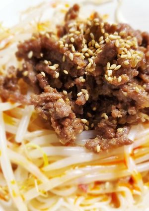 冷やし汁なし担々風素麺-レシピのメイン写真