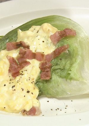 レタスステーキ～たまごソース～-レシピのメイン写真
