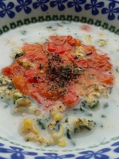 犬ご飯 トマトミルクドリア-レシピのメイン写真
