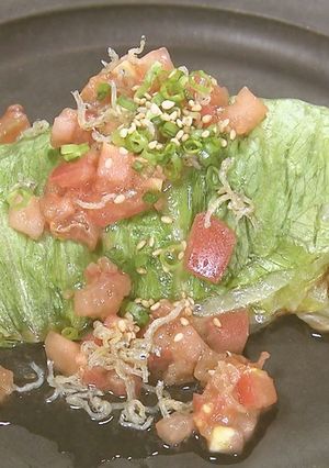 レタスステーキ～トマトソース～-レシピのメイン写真