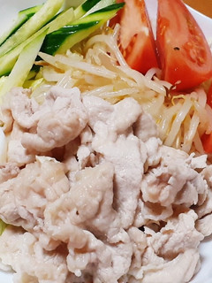 野菜たっぷり豚しゃぶサラダ-レシピのメイン写真
