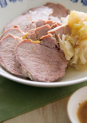 電気圧力鍋で！豚肩ロースのキャベツ煮-レシピのメイン写真