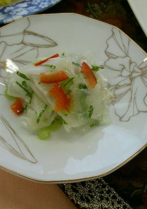 かぶのサラダ(透析食)-レシピのメイン写真