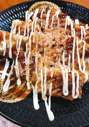 長芋たっぷり！お好み焼きキューブ！-レシピのメイン写真