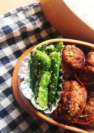 お弁当★インゲンのごま和え★冷蔵5日-レシピのメイン写真