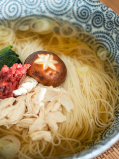 梅肉でさっぱり!出汁パック本格にゅうめん-レシピのメイン写真