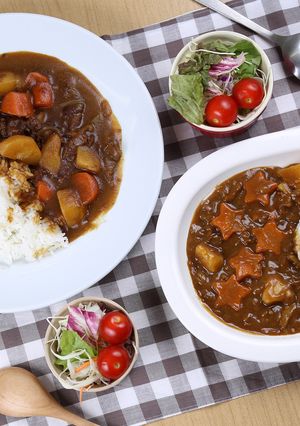 セパレートグリラーでつくる、カレーライス-レシピのメイン写真