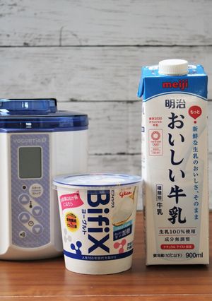 Bifixで簡単!自家製ヨーグルト-レシピのメイン写真