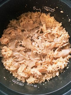 舞茸と明太子の炊き込みご飯-レシピのメイン写真