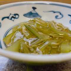รูปของ 大っきいきゅうりのあんかけ