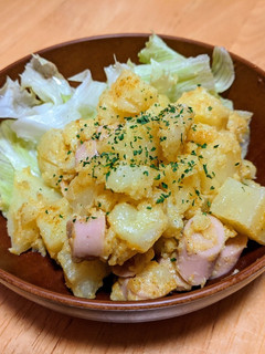 簡単☆カレー味ポテトサラダ-レシピのメイン写真