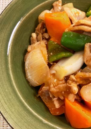 豚こま肉で作る簡単な揚げない酢豚-レシピのメイン写真