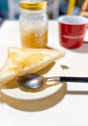 簡単！桃ジャム〜桃砂糖バター-レシピのメイン写真