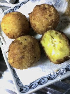 かぼちゃのだんごフライ-レシピのメイン写真