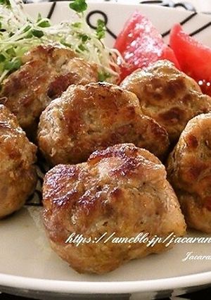 豚こまボールのカレー唐揚げ風-レシピのメイン写真
