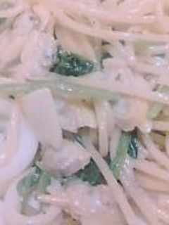 シーフードクリームのパスタ-レシピのメイン写真